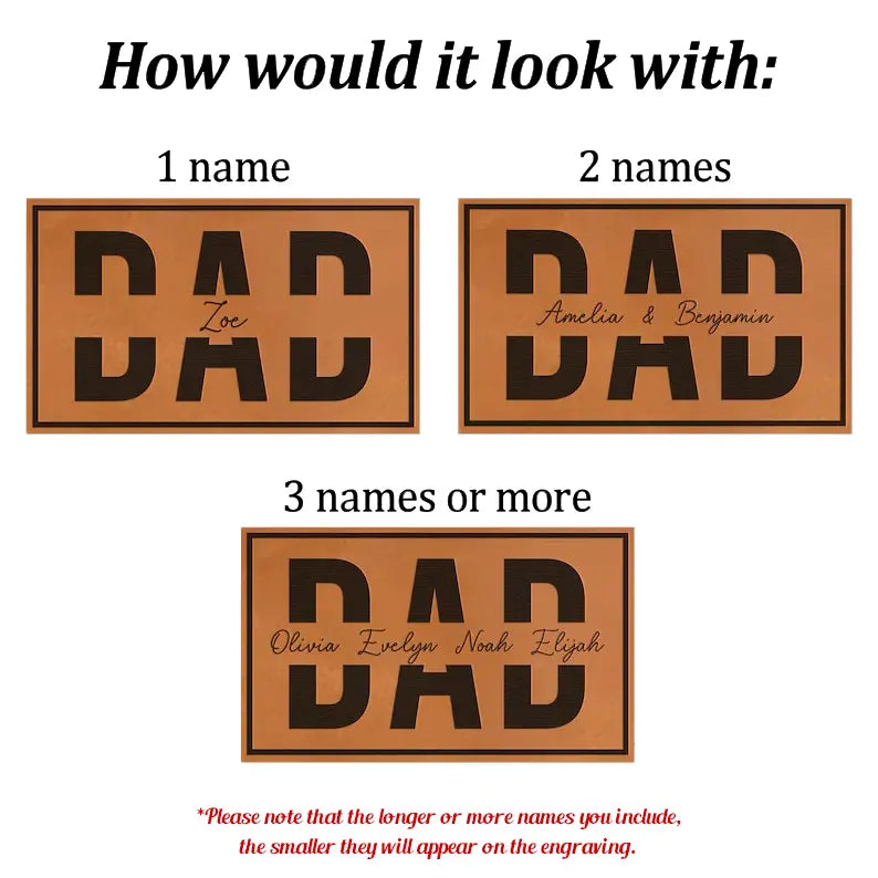 Custom Dad Hat with Kids' Names | Personalized Father's Day Cap | Birthday & Christmas Gift from Kids | Daddy's Cherished Keepsake Hat