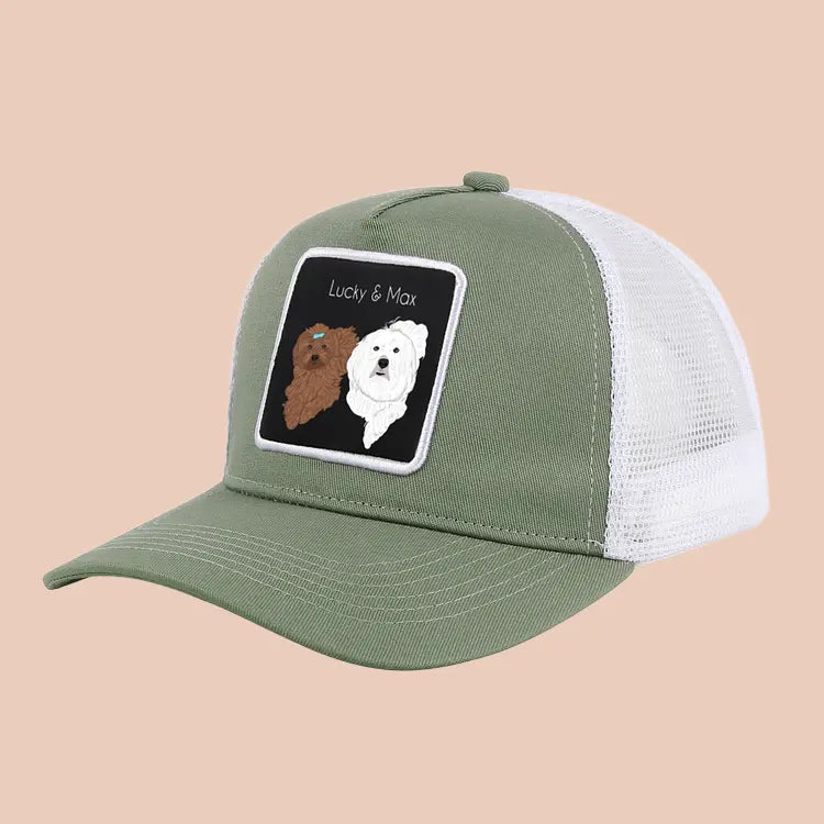 Make It Yours: Personalized Pet Patches for Trucker Hats