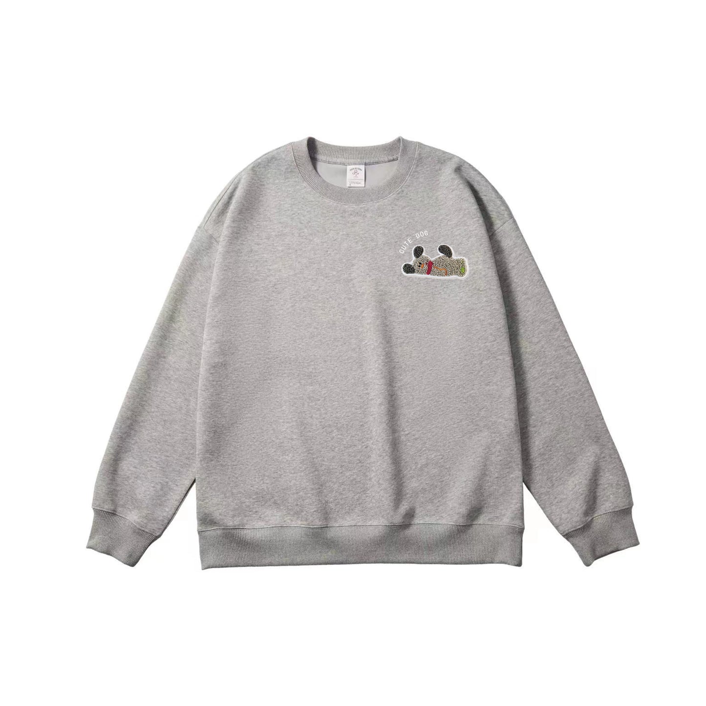 Lazy Animal - Themed Embroidered Sweatshirt & T - Shirt