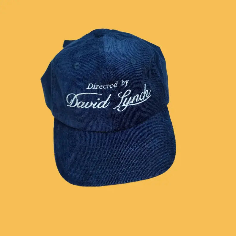 David Lynch Director Cap - Vintage Film Noir Embroidered Hat | Adjustable Snapback for Cinema Lovers