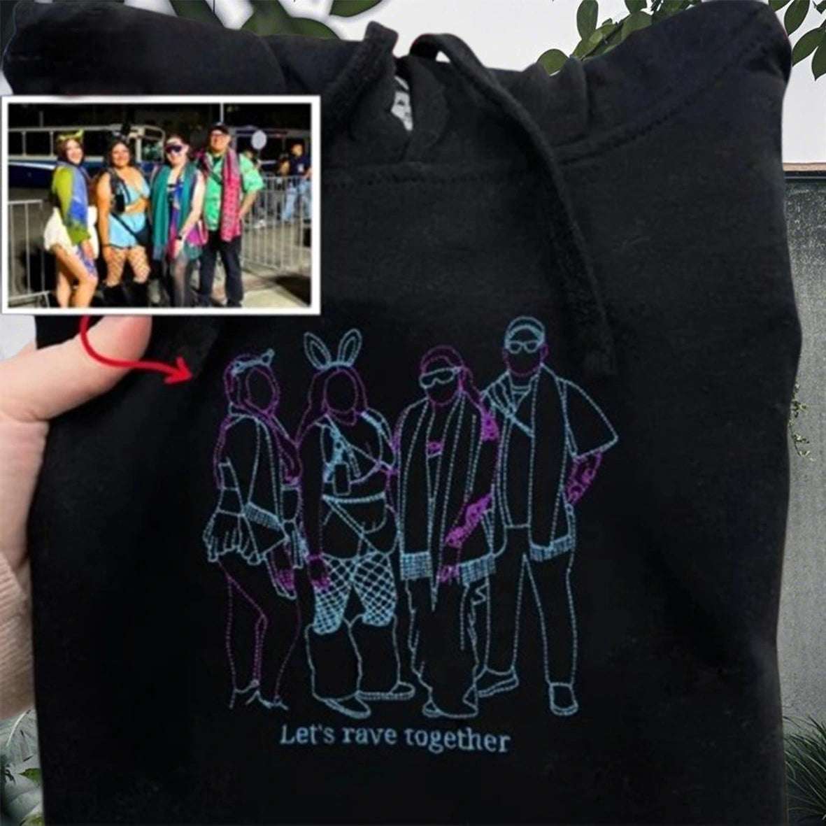 Love in Threads: Personalized Crewneck and Hoodie for Your Soulmate