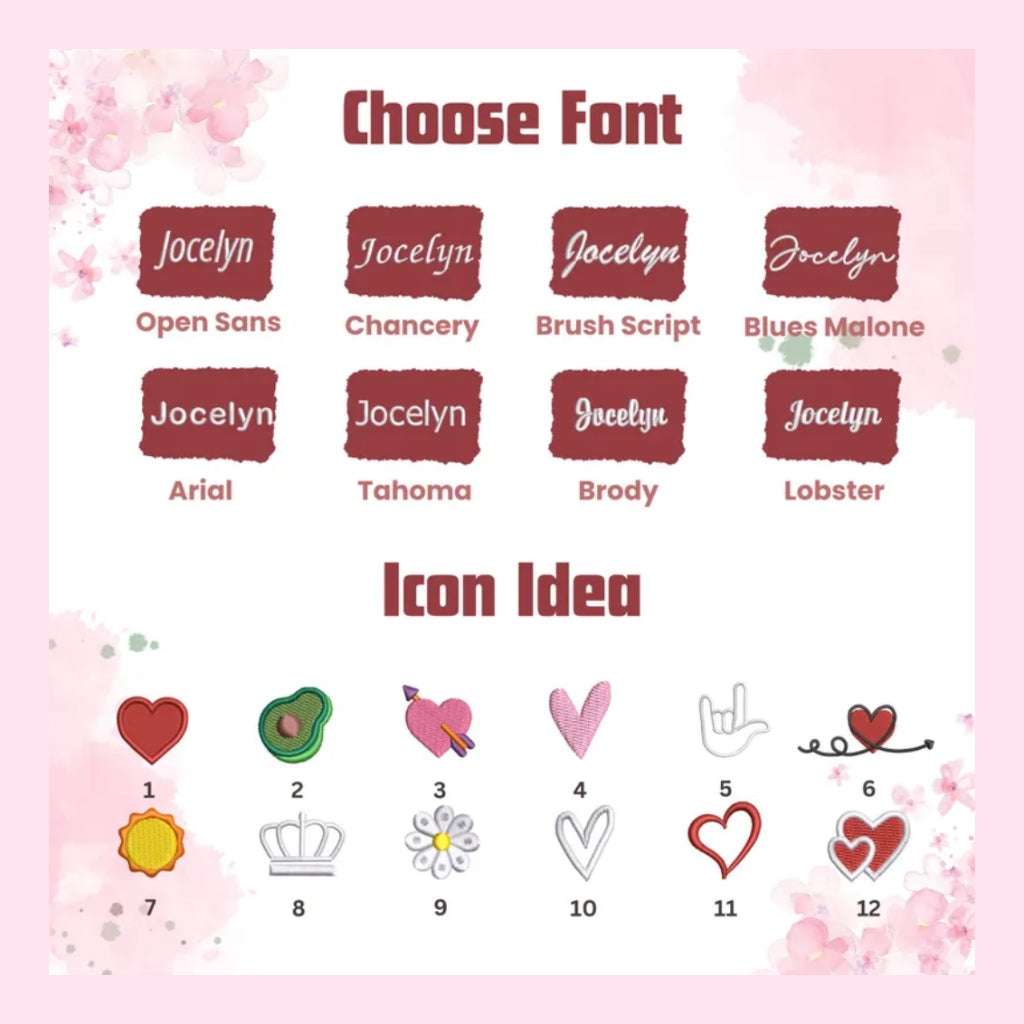 Custom Embroidered Sweatshirt with Left Pocket | Personalized Text & Logo Gift