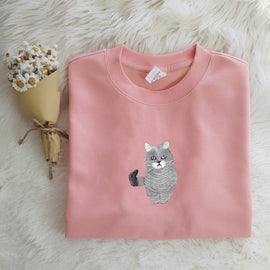 Personalized Pet Embroidered Hoodies: Fashion for Your Paws - Tiuous