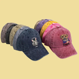 Custom Pet Embroidered Baseball Cap – Perfect Christmas Gift for Pet Lovers