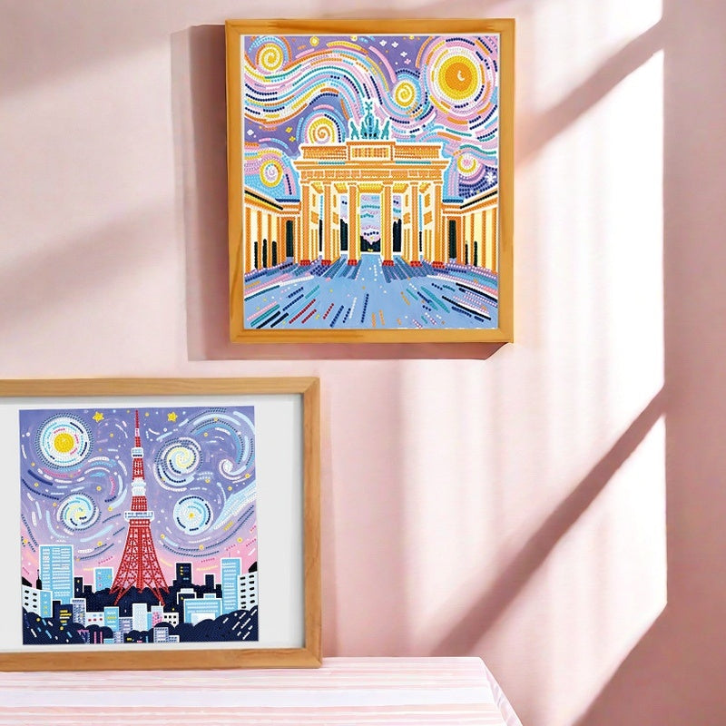 New Arrival 5D Diamond Painting – World-Famous Landmarks DIY Kit