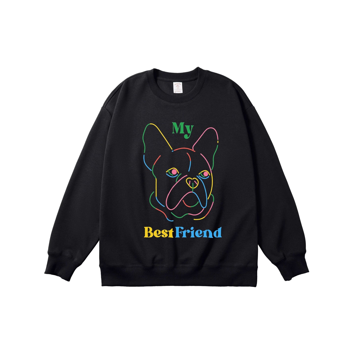 Colorful Pet Graphic Sweatshirt & Tee - "My Best Friend" "Our Loyal Pet" Animal - Themed Apparel