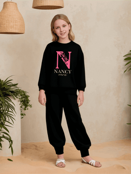 New Arrival Children's Clothing Sweatshirt and sweatpants with customizable ，Heavyweight Cotton for Kid,