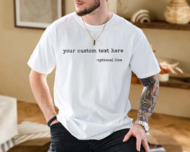  Comfort Colors Custom Text T-Shirt