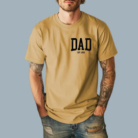 Full Color Custom Dad T-Shirt | Perfect Gift for Father’s Day & New Dads