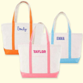 Personalized Embroidered Tote Bag
