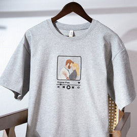 Personalized Family Couple Photo Music Player Embroidered Apparel