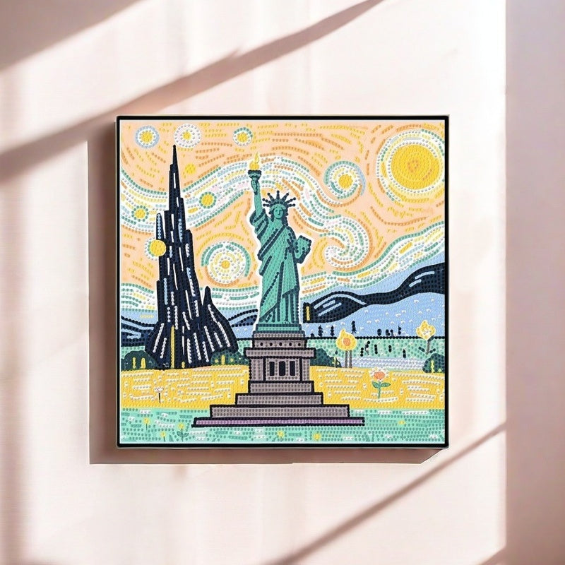 New Arrival 5D Diamond Painting – World-Famous Landmarks DIY Kit