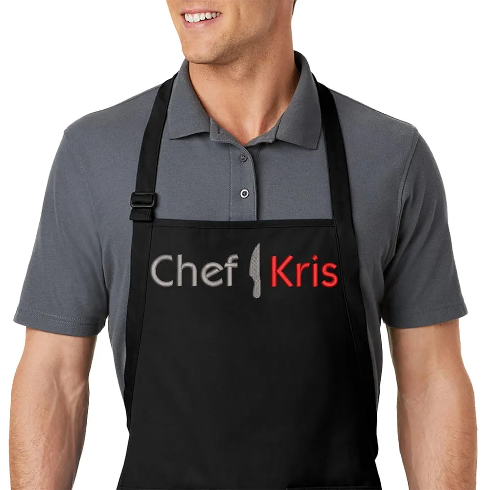 Custom Embroidered Apron