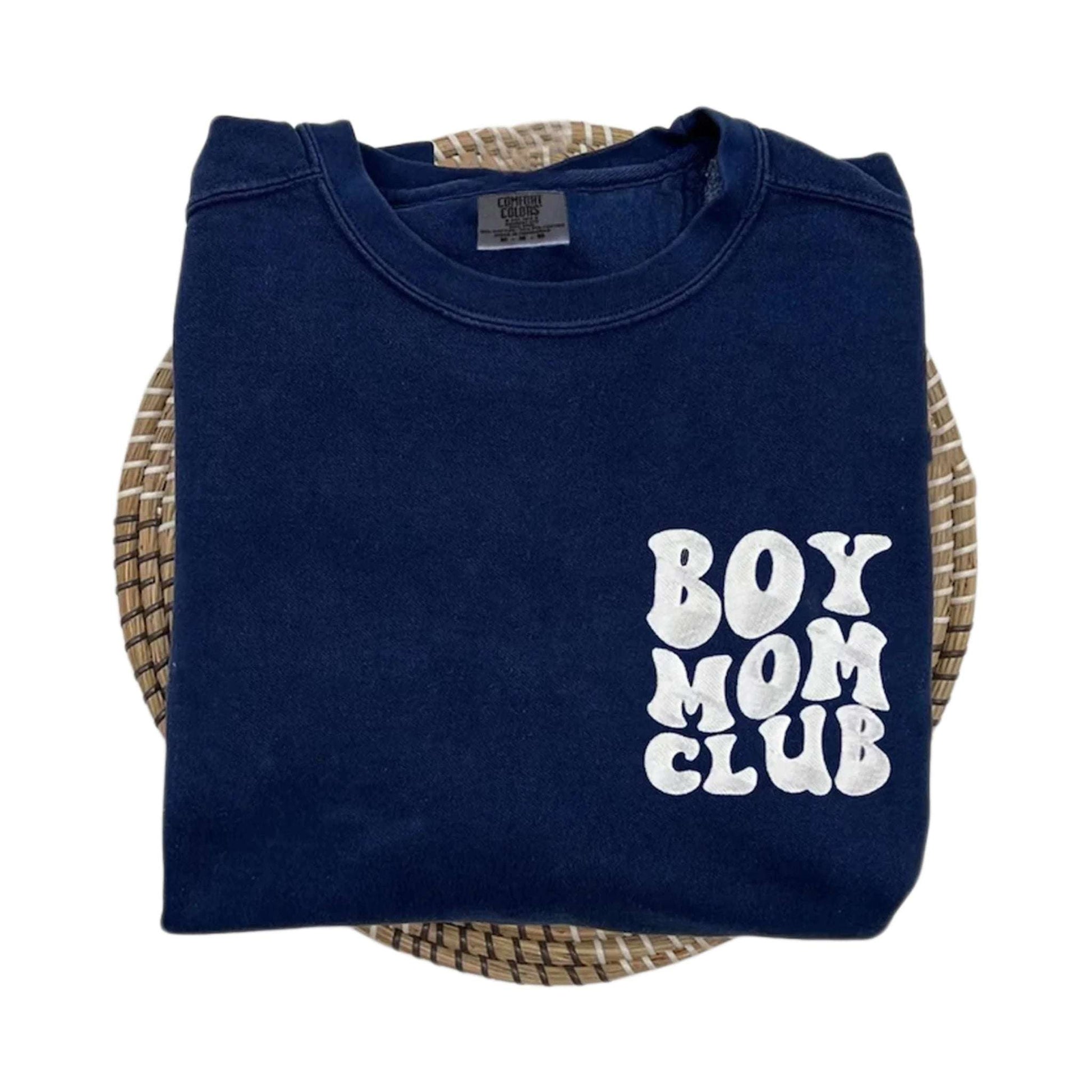 Exclusive Girl Mom Club Apparel: Sweatshirt or T - Shirt with Custom - Embroidered Names