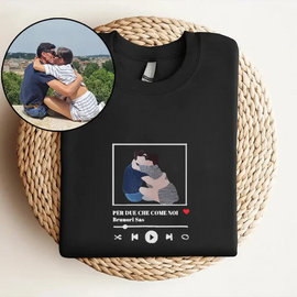 Custom Embroidered Sweatshirts for Couples Best Anniversary Clothing - Tiuous