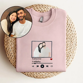 Custom embroidered sweatshirts for families and couples, the best anniversary gifts - Tiuous