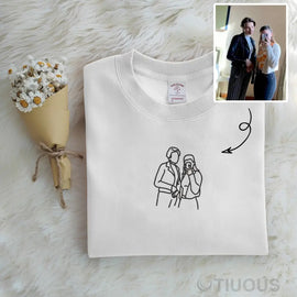 Personalized Friendship: Embroidered Sweatshirts